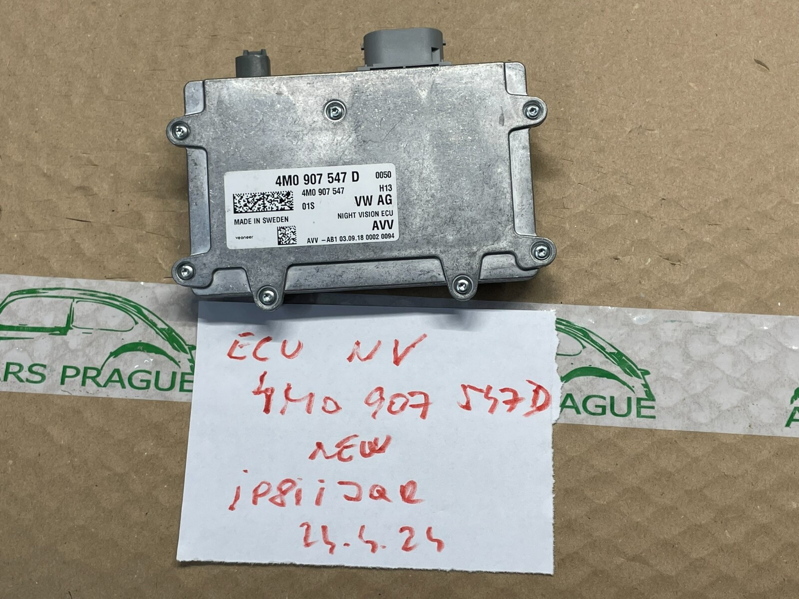 AUDI Q7 4M STEUERGERÄT FÜR NACHTSICHTSYSTEM 4M0907547D NIGHT VISION UNIT - NEW! - Obrázek 18