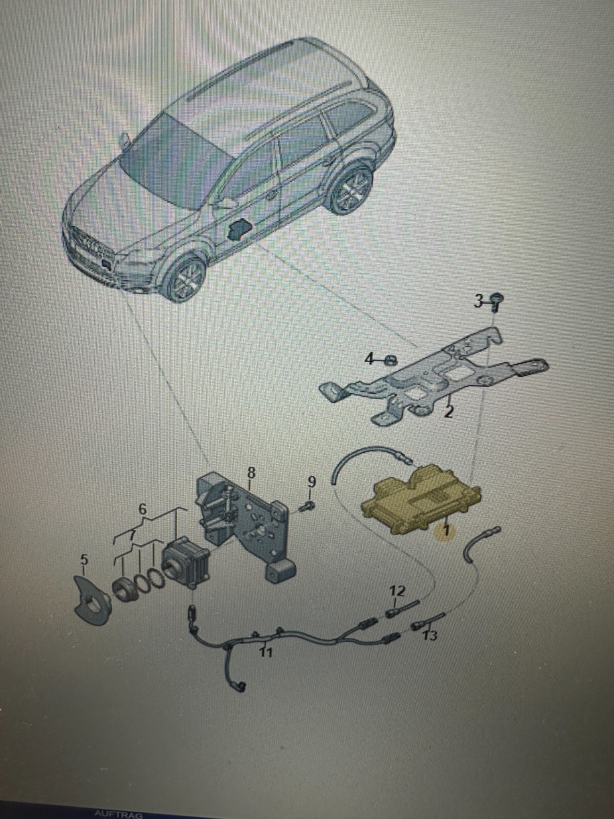 AUDI Q7 4M STEUERGERÄT FÜR NACHTSICHTSYSTEM 4M0907547D NIGHT VISION UNIT - NEW! - Obrázek 4