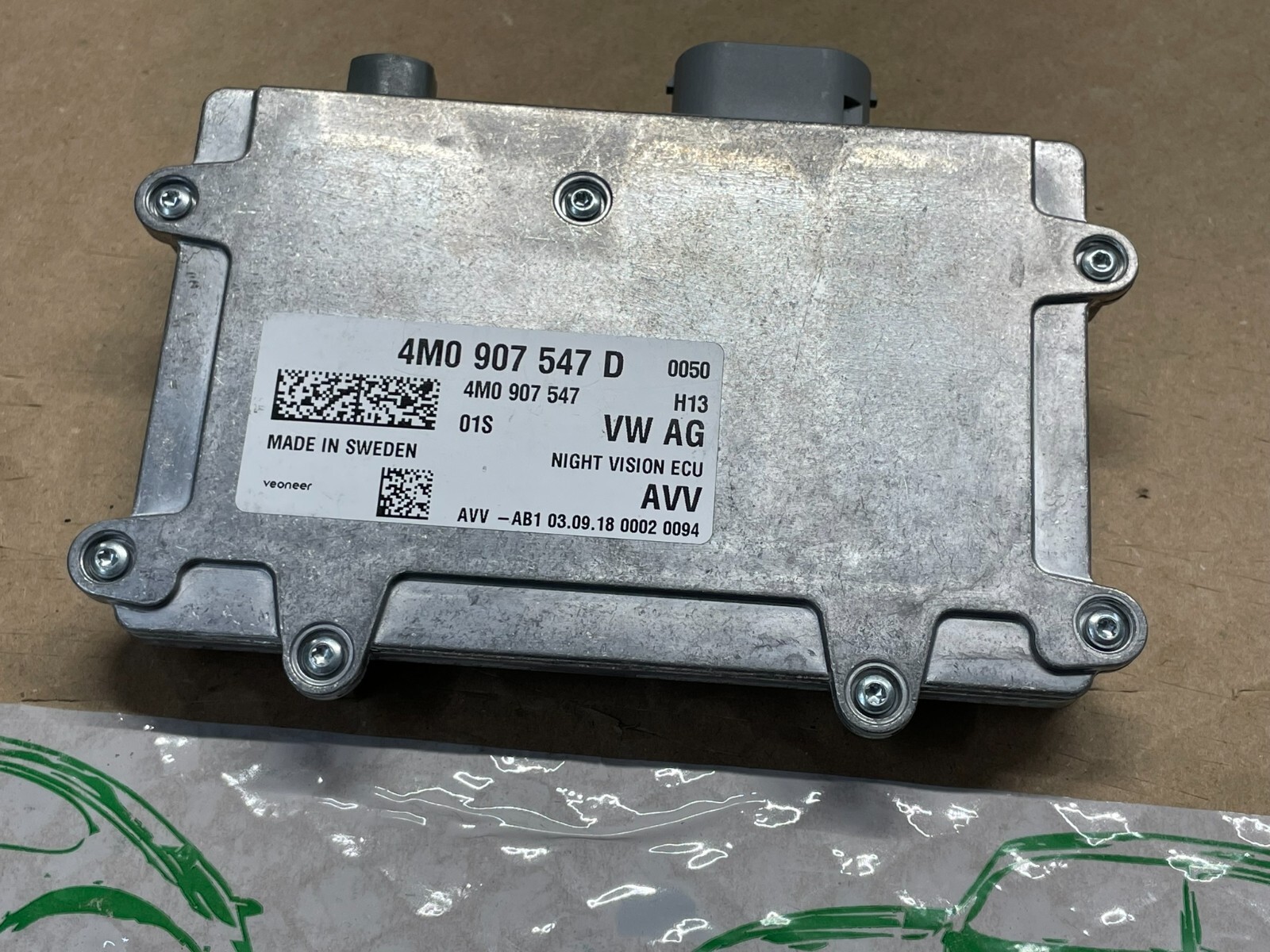 AUDI Q7 4M STEUERGERÄT FÜR NACHTSICHTSYSTEM 4M0907547D NIGHT VISION UNIT - NEW! - Obrázek 7