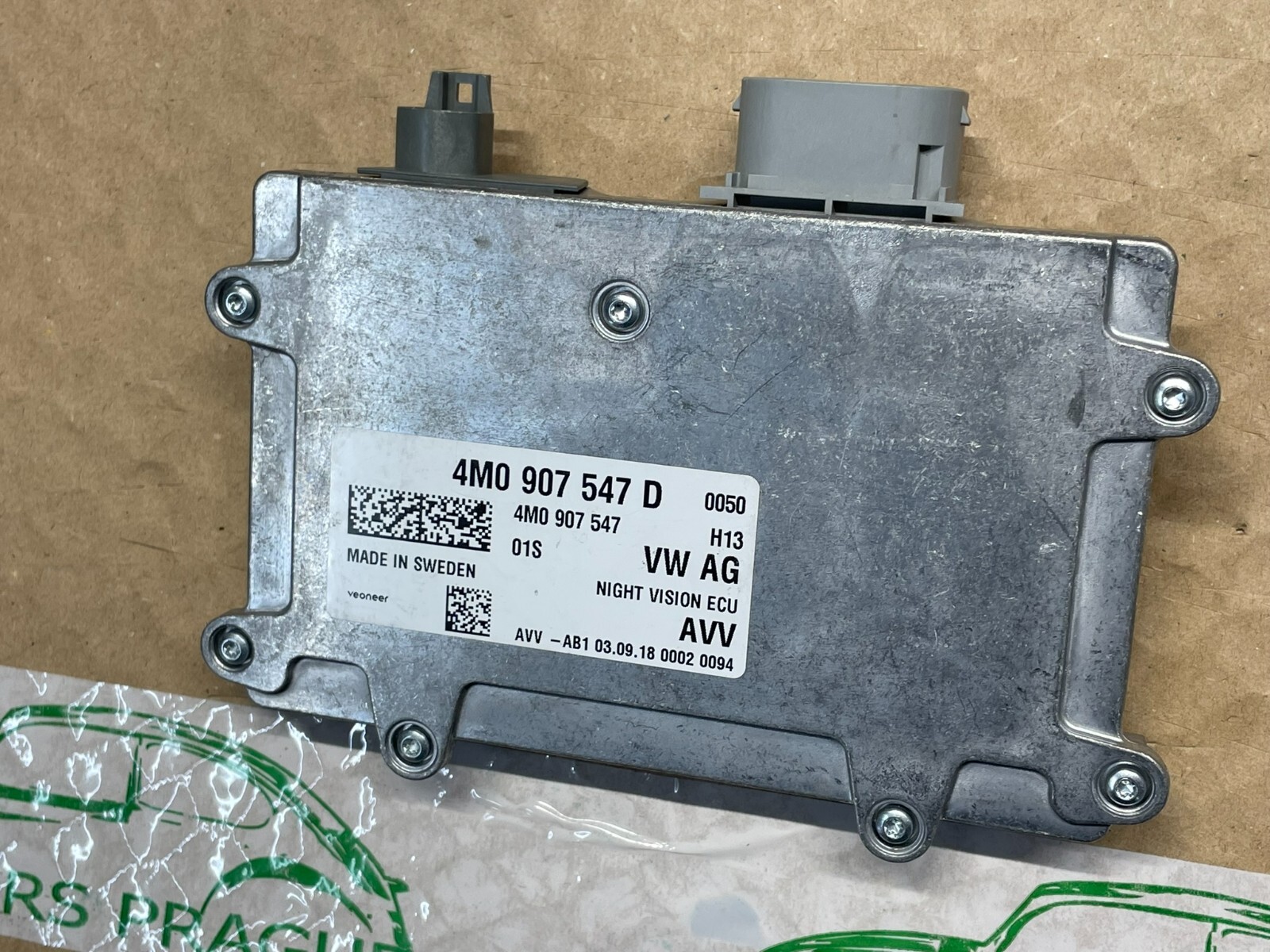 AUDI Q7 4M STEUERGERÄT FÜR NACHTSICHTSYSTEM 4M0907547D NIGHT VISION UNIT - NEW! - Obrázek 10