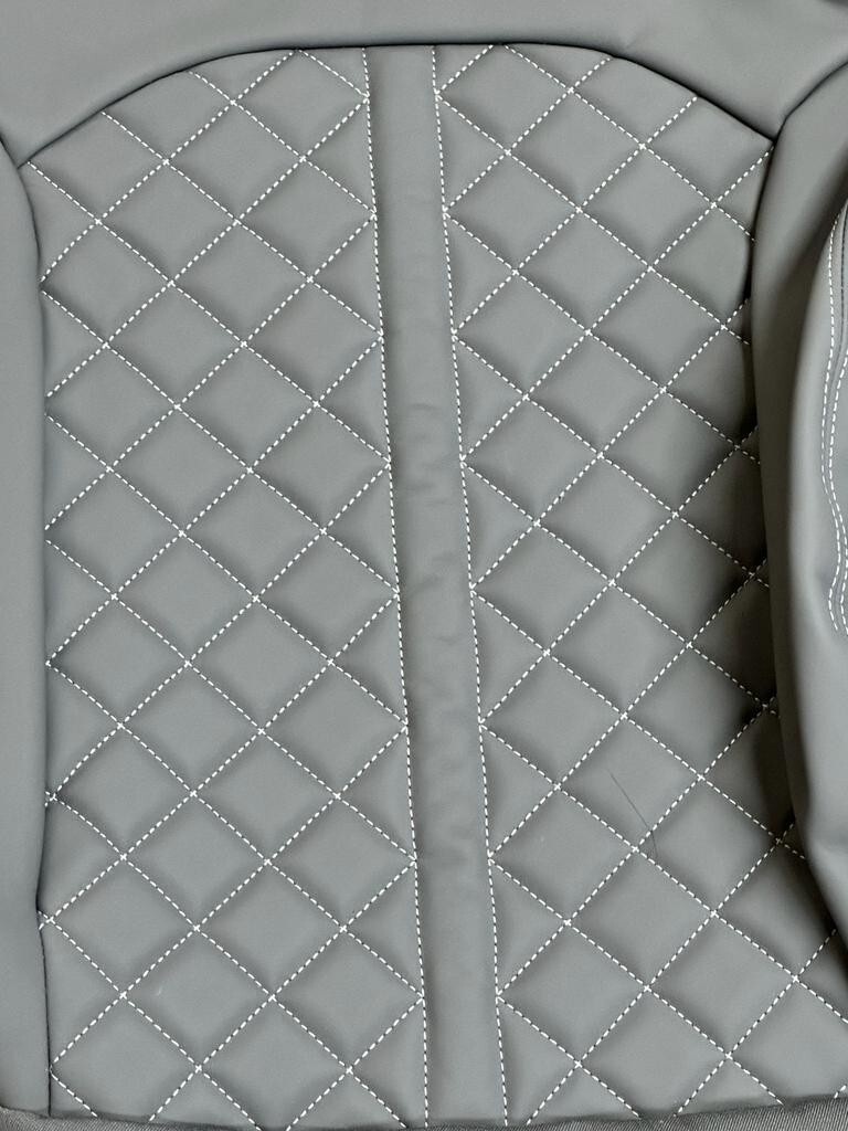 AUDI Q7 SQ7 4M SITZBEZUG SPORTSITZ GRAU LEDER VALCONA PLUS GRAU LEDER ORIG.TEIL - Obrázek 9