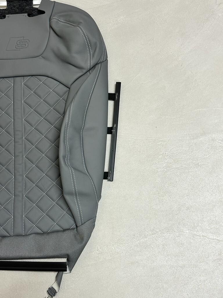 AUDI Q7 SQ7 4M SITZBEZUG SPORTSITZ GRAU LEDER VALCONA PLUS GRAU LEDER ORIG.TEIL - Obrázek 10