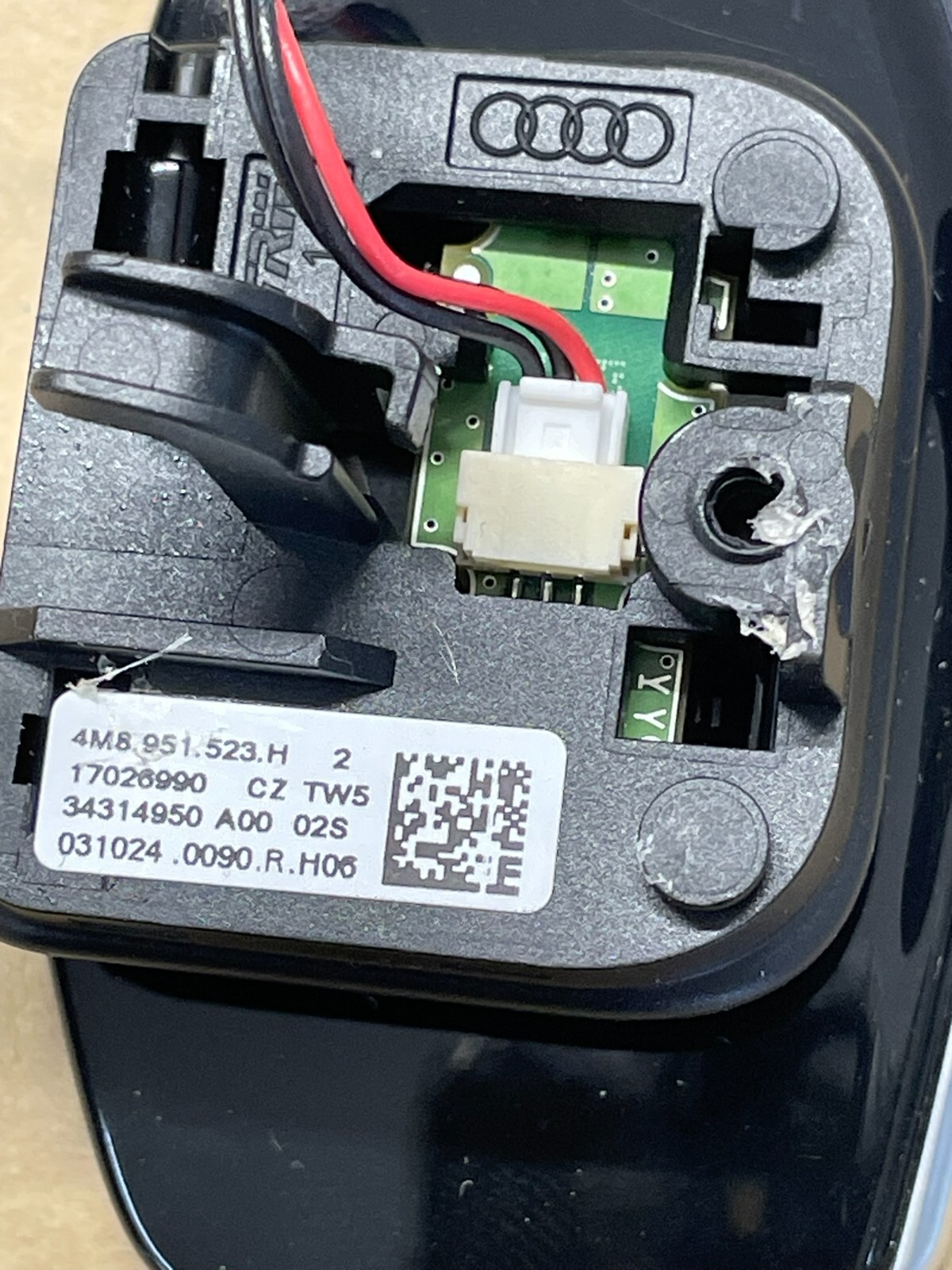 AUDI RS PADELS - AUDI Q7 Q8 SQ7 SQ8 LENKRAD RS SCHALTWIPPEN 4M8951523H ORIG NEU - Obrázek 6