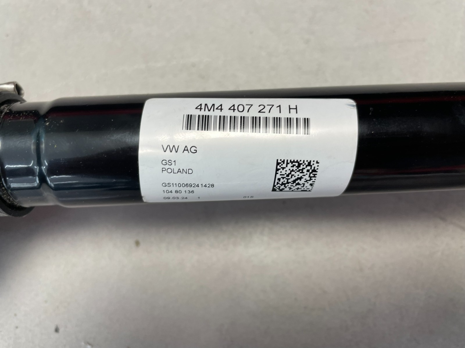 AUDI SQ7 SQ8 PORSCHE CAYENNE GELENKWELLE KOMPLET VORN 4M4407271H NEU ORIGINAL - Obrázek 3