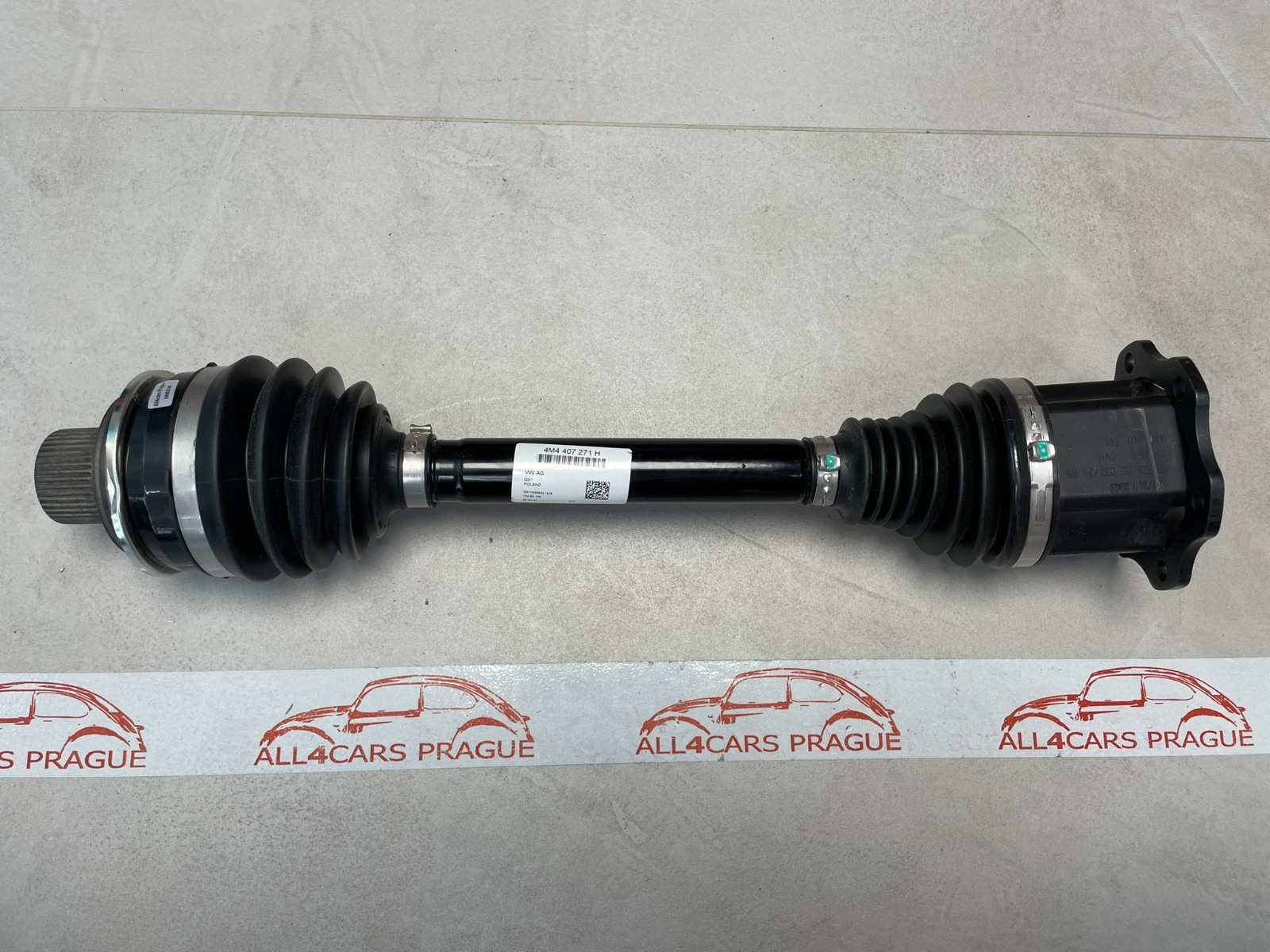 AUDI SQ7 SQ8 PORSCHE CAYENNE GELENKWELLE KOMPLET VORN 4M4407271H NEU ORIGINAL