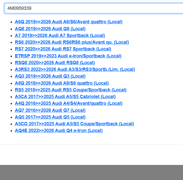 AUDI STEUERGERÄT FÜR SITZ BELEGUNGS ERKENNUNG 4M0959339 ORIG.NEU!!! - Obrázek 5