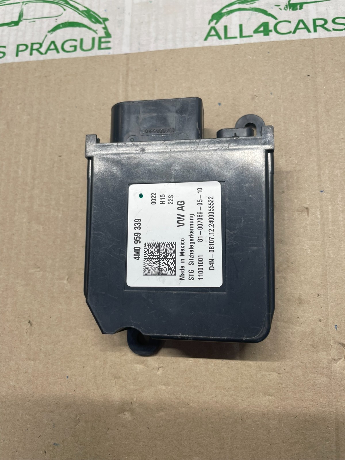 AUDI STEUERGERÄT FÜR SITZ BELEGUNGS ERKENNUNG 4M0959339 ORIG.NEU!!! - Obrázek 10