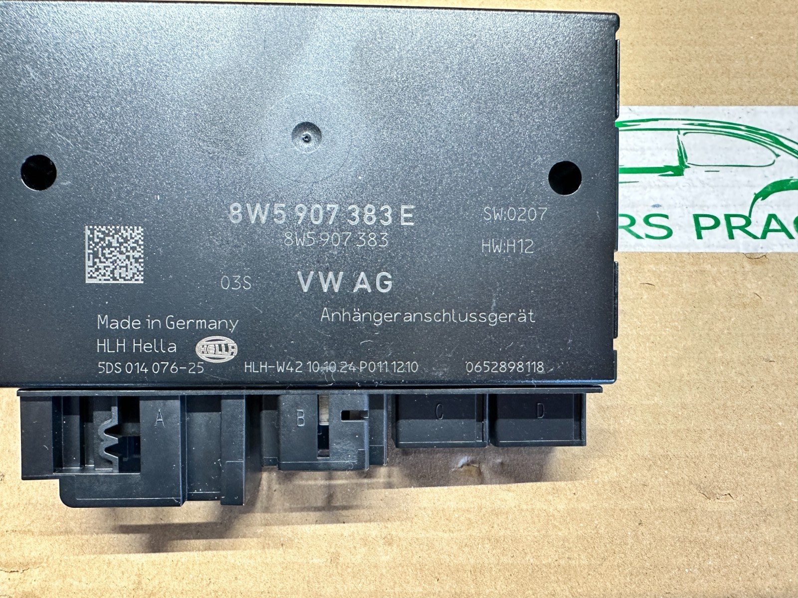 AUDI VOLKWAGEN STEUERGERÄT FÜR ANHÄNGERERKENNUNG 8W5907383E ORIG. NEU - Obrázek 16