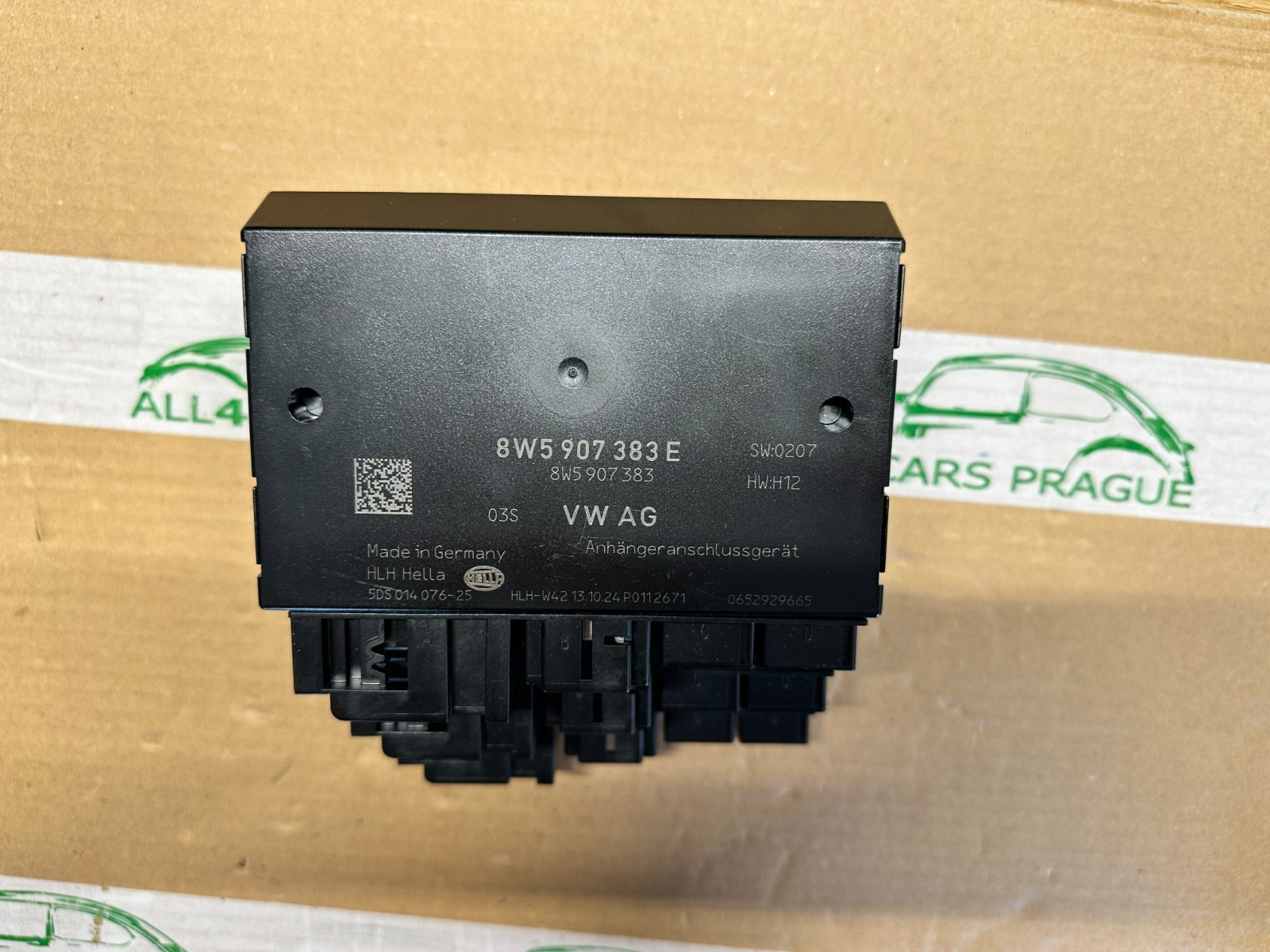 AUDI VOLKWAGEN STEUERGERÄT FÜR ANHÄNGERERKENNUNG 8W5907383E ORIG. NEU - Obrázek 9