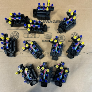 AUDI VW PORSCHE BENTLEY LUFTFEDERUNGS VENTILEINHEIT 4M0616013A-4M0616013B NEU