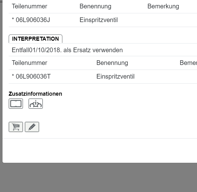 AUDI VW SKODA SEAT EINSPRITZDÜSE EINSPRITZVENTIL 06L906036J ORIG.NEU!!!! - Obrázek 7