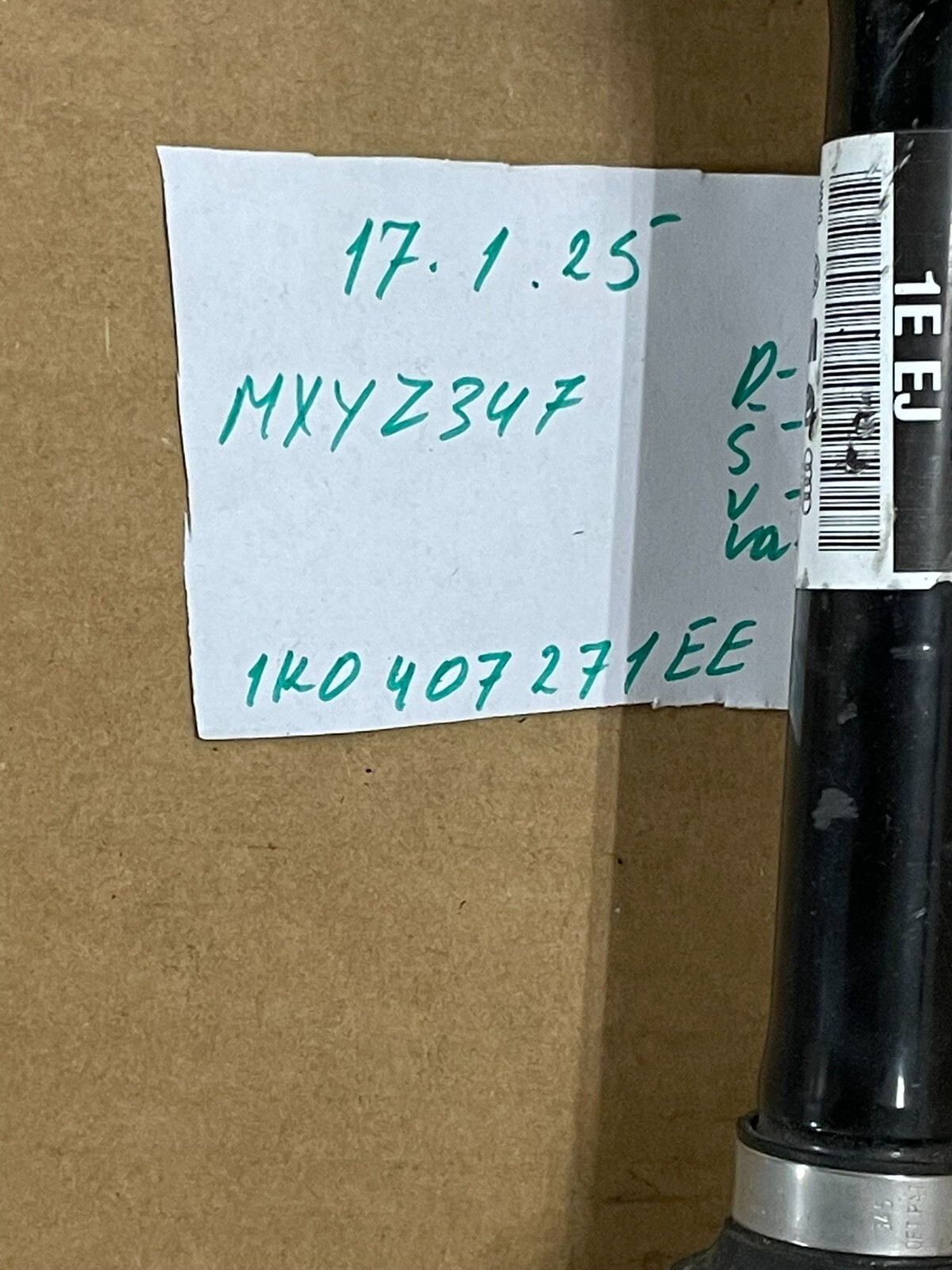 AUDI VW ŠKODA SEAT GELENKWELLE: 1K0407271EE = 1K0407271NP = 1K0407271AJ TEST CAR - Obrázek 16