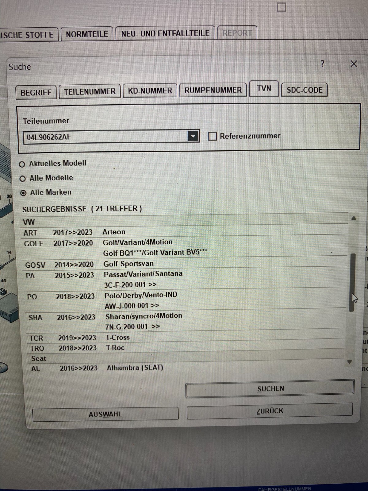 AUDI VW SKODA SEAT LAMBDASONDE SENSOR 04L906262AF ORIGINAL - Obrázek 20