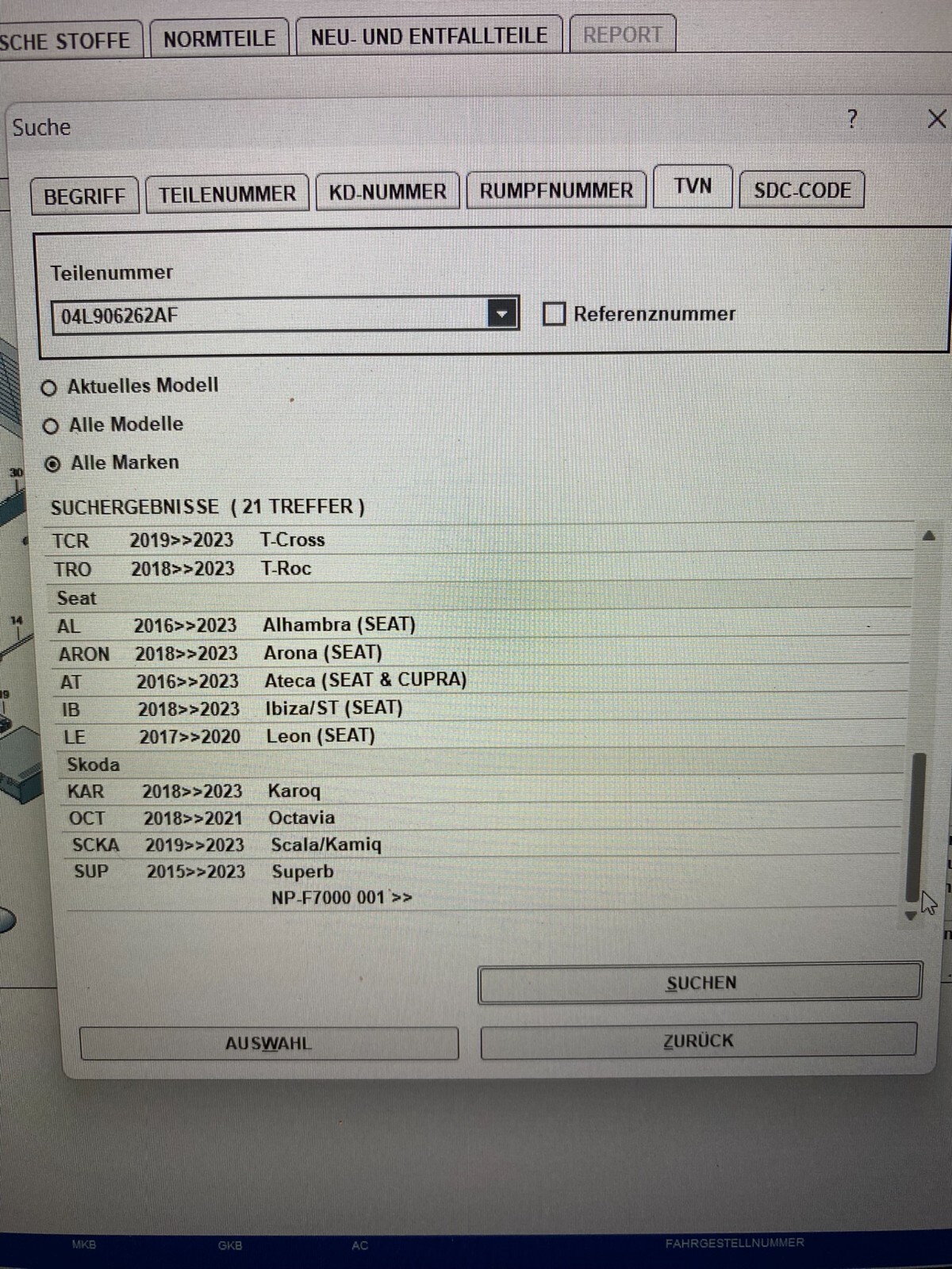 AUDI VW SKODA SEAT LAMBDASONDE SENSOR 04L906262AF ORIGINAL - Obrázek 21
