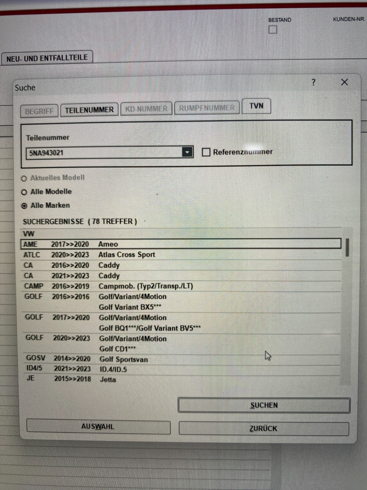 AUDI VW SKODA SEAT LED KENNZEICHEN LEUCHTE LED 5NA943021 - 5NA 943 021 ORIG.NEU! - Obrázek 15