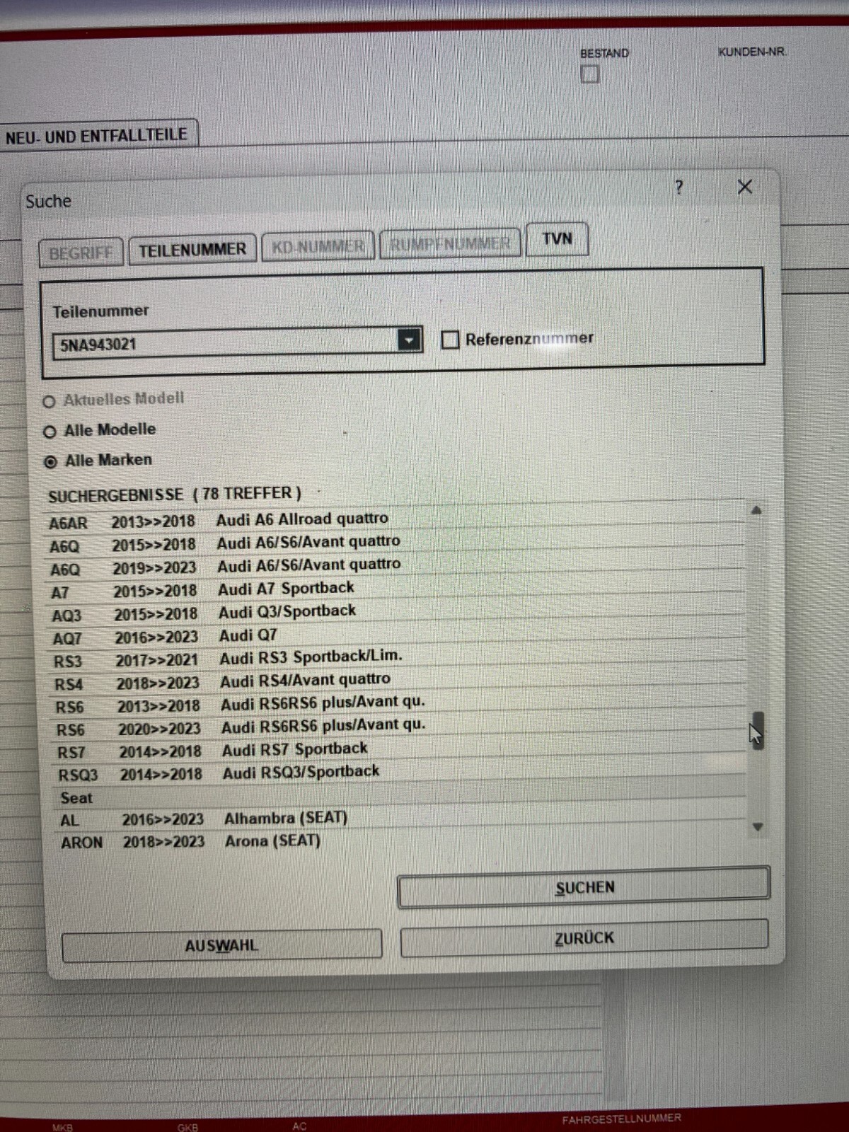 AUDI VW SKODA SEAT LED KENNZEICHEN LEUCHTE LED 5NA943021 - 5NA 943 021 ORIG.NEU! - Obrázek 20