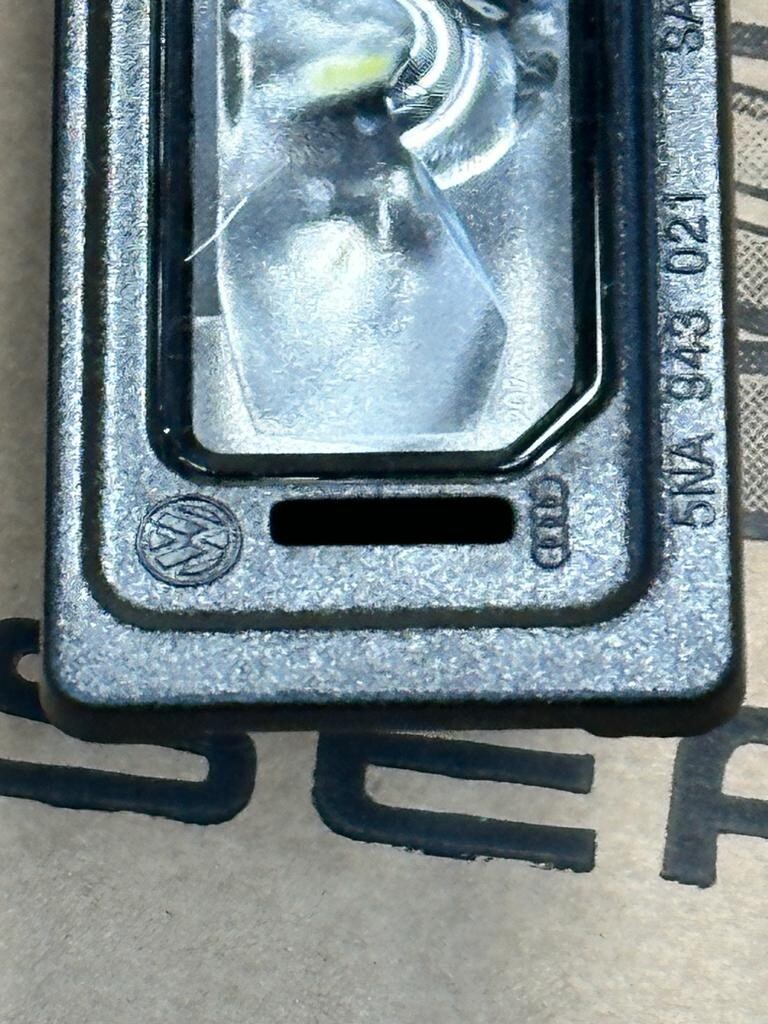 AUDI VW SKODA SEAT LED KENNZEICHEN LEUCHTE LED 5NA943021 - 5NA 943 021 ORIG.NEU! - Obrázek 6