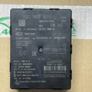 AUDI VW ŠKODA STEUERGERÄT STARTBERECHTIGUNG 3Q0959435L = 3Q0959435N = 3Q0959435Q