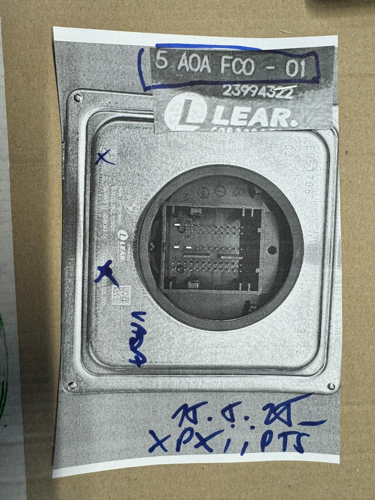 BMW 3 ,4,5 er BMW LASER SCHEINWERFER STEUERGERÄT 5A0AFC0-01 - 5A0AFC001 ORIG. - Obrázek 15