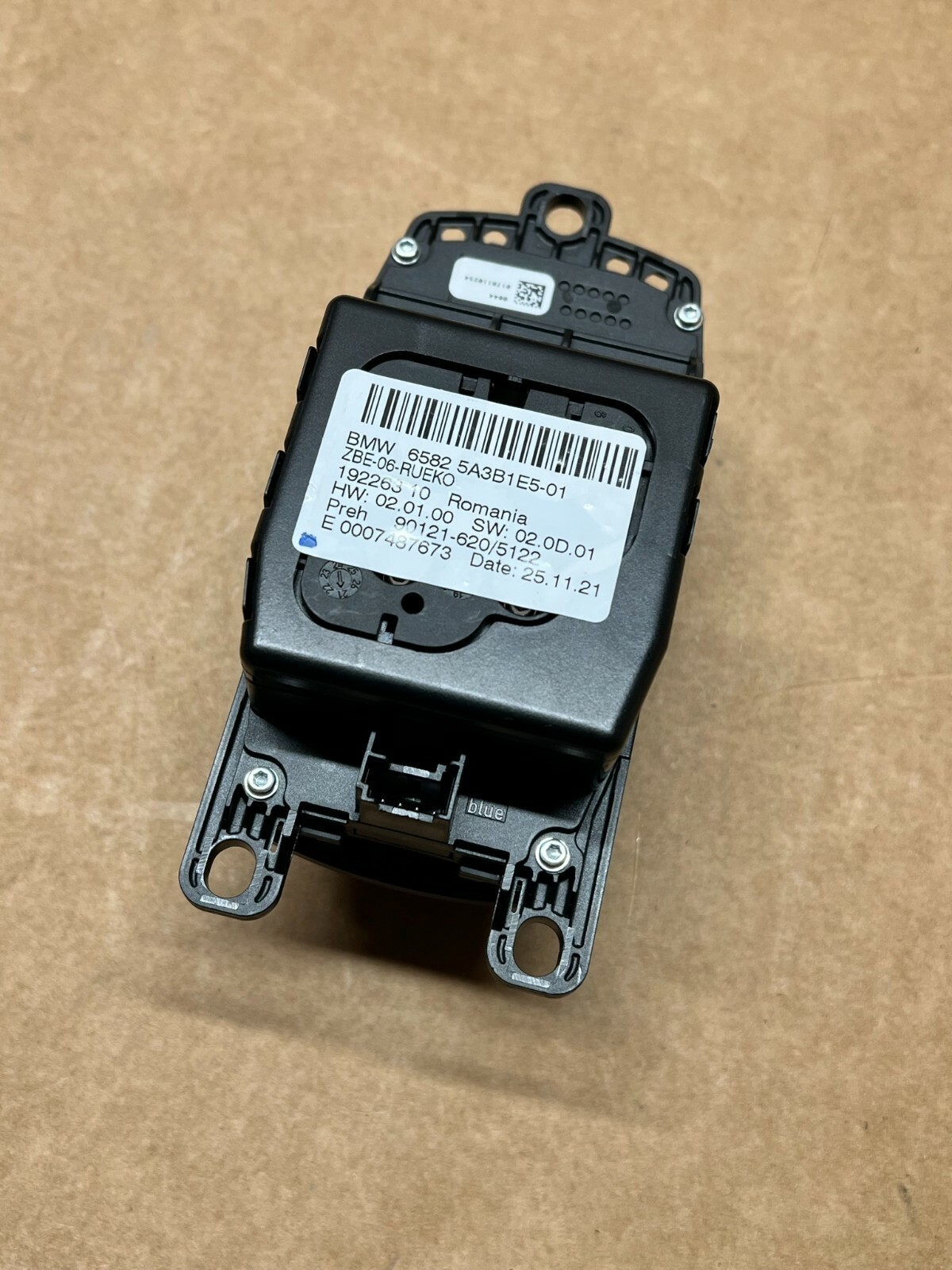 BMW 5 G30 G31 G32 G38 F97 F98 G01 iDRIVE CONTROLLER 6582 5A3B1E5-01 ORIG.NEU!! - Obrázek 5