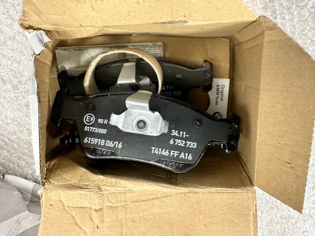 BMW BREMSBELÄGE VORN BMW E36,E46,Z3,Z4 BREMSBELÄGE 34116761242-34116761244 ORIG