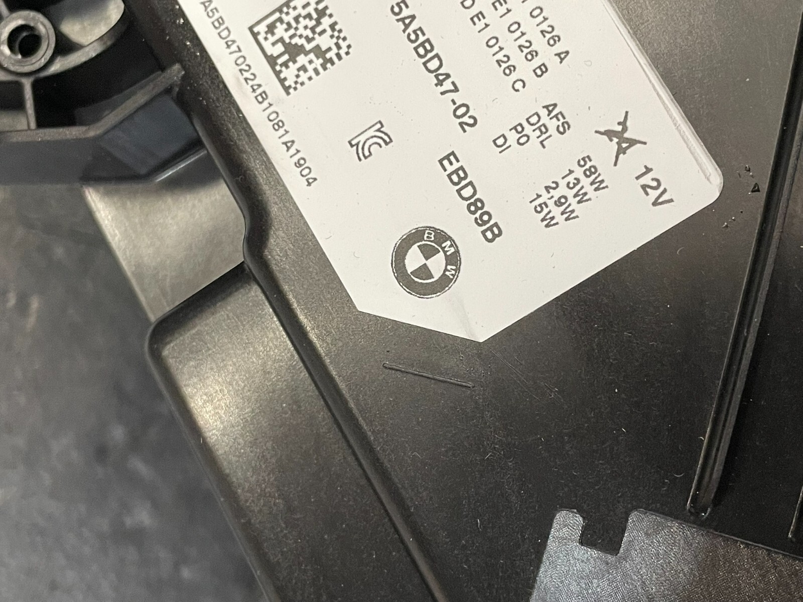 BMW X1 U11 FRONTSCHEINWERFER LINKS VORNE 5A5BD47-02 KOMPLET ORIGINAL NEU !!! - Obrázek 3