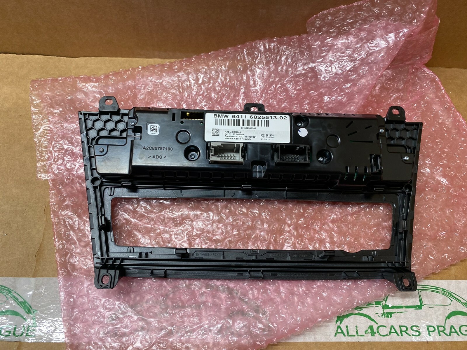 BMW X3 F25 2015 STEUERGERÄT KLIMA 64116825513-02 - 6411682551302 ORIG.BMW NEW! - Obrázek 6