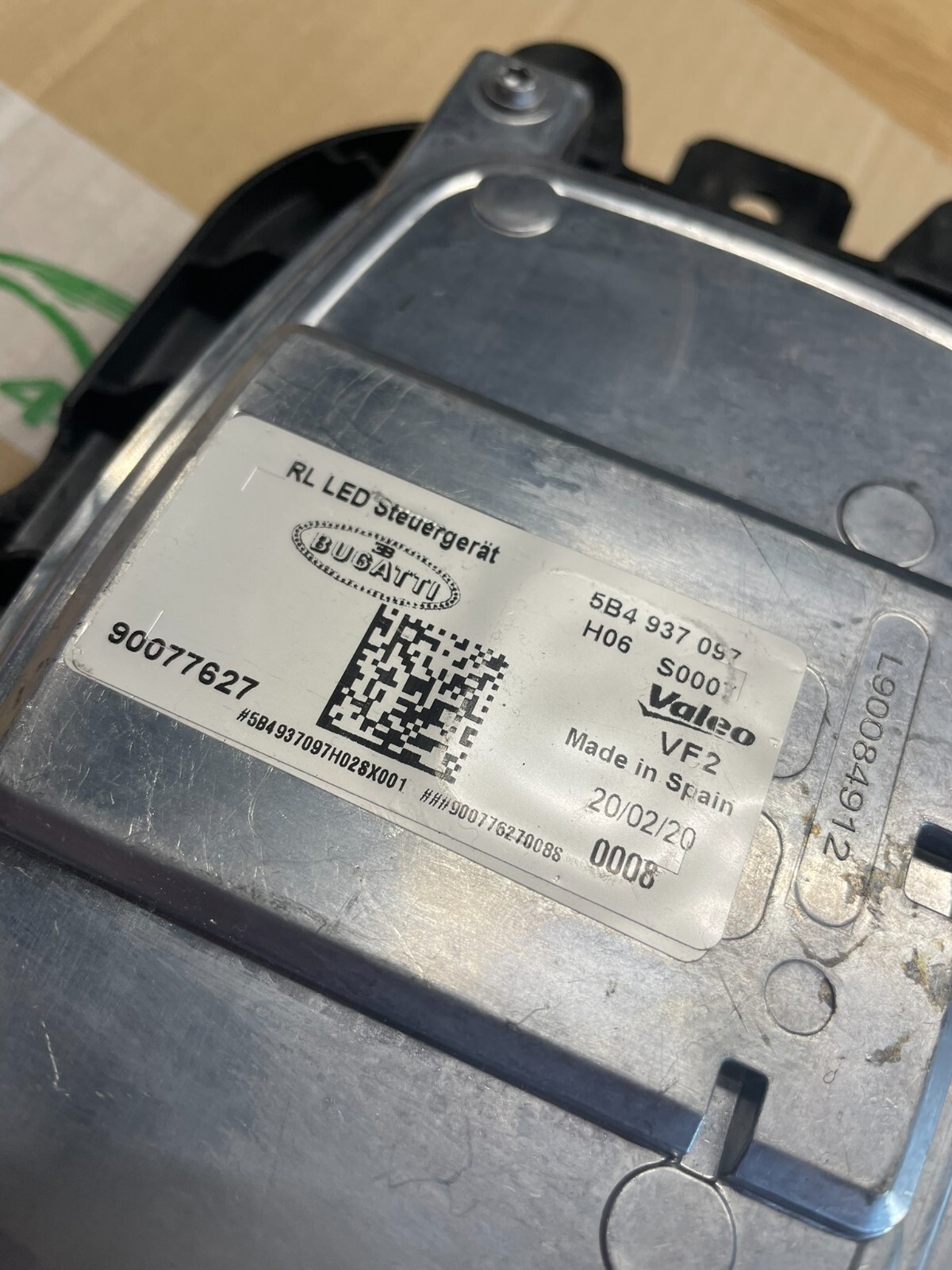 BUGATTI CHIRON SCHEINWERFER STEUERGERÄT 5B4937097 5B4945721 - Obrázek 6