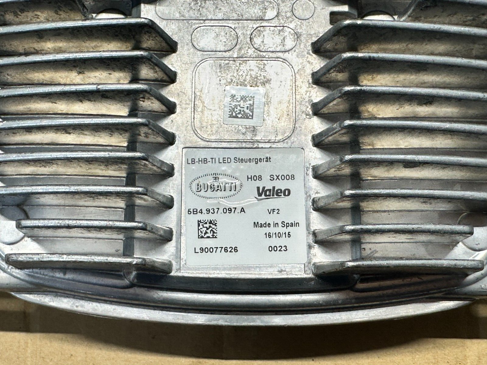 BUGATTI CHIRON SCHEINWERFER STEUERGERÄT 5B4937097A - L90077626 ORIGINAL - Obrázek 4