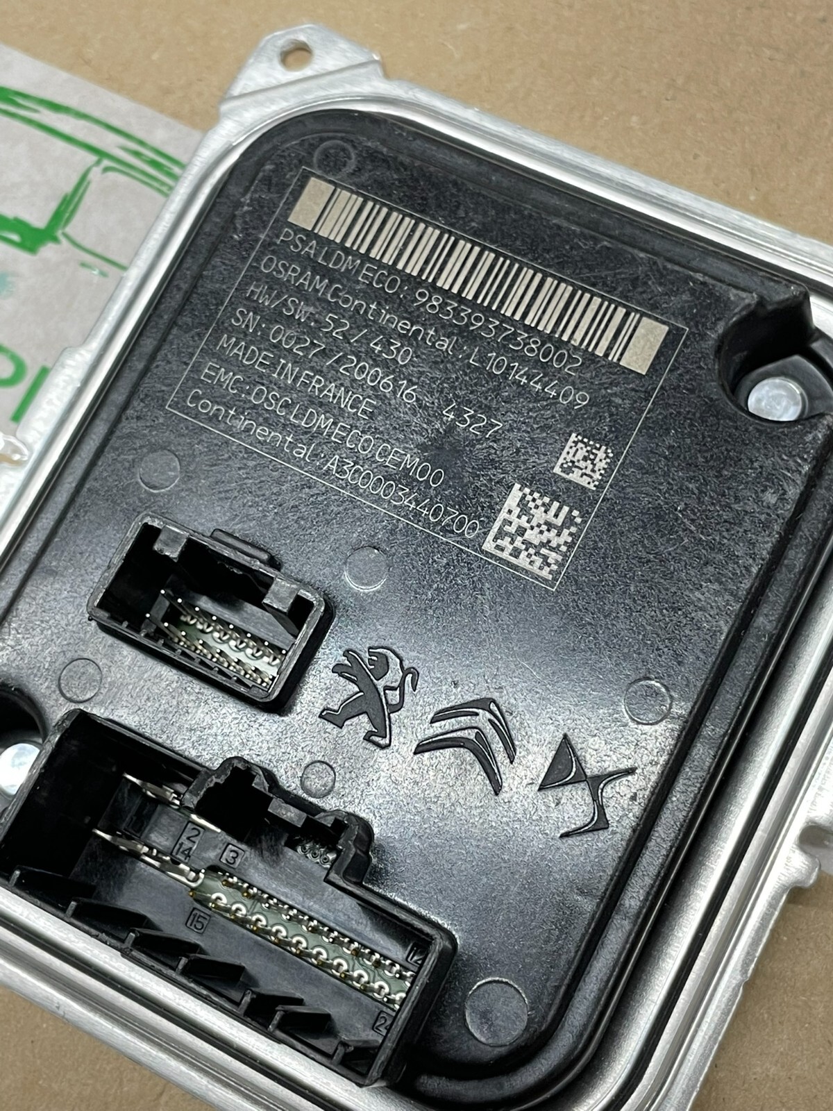 CITROEN DS PEUGOT PSA SCHEINWERFER LED MODUL 983393738002 A3C0003440700 FAST NEU - Obrázek 13