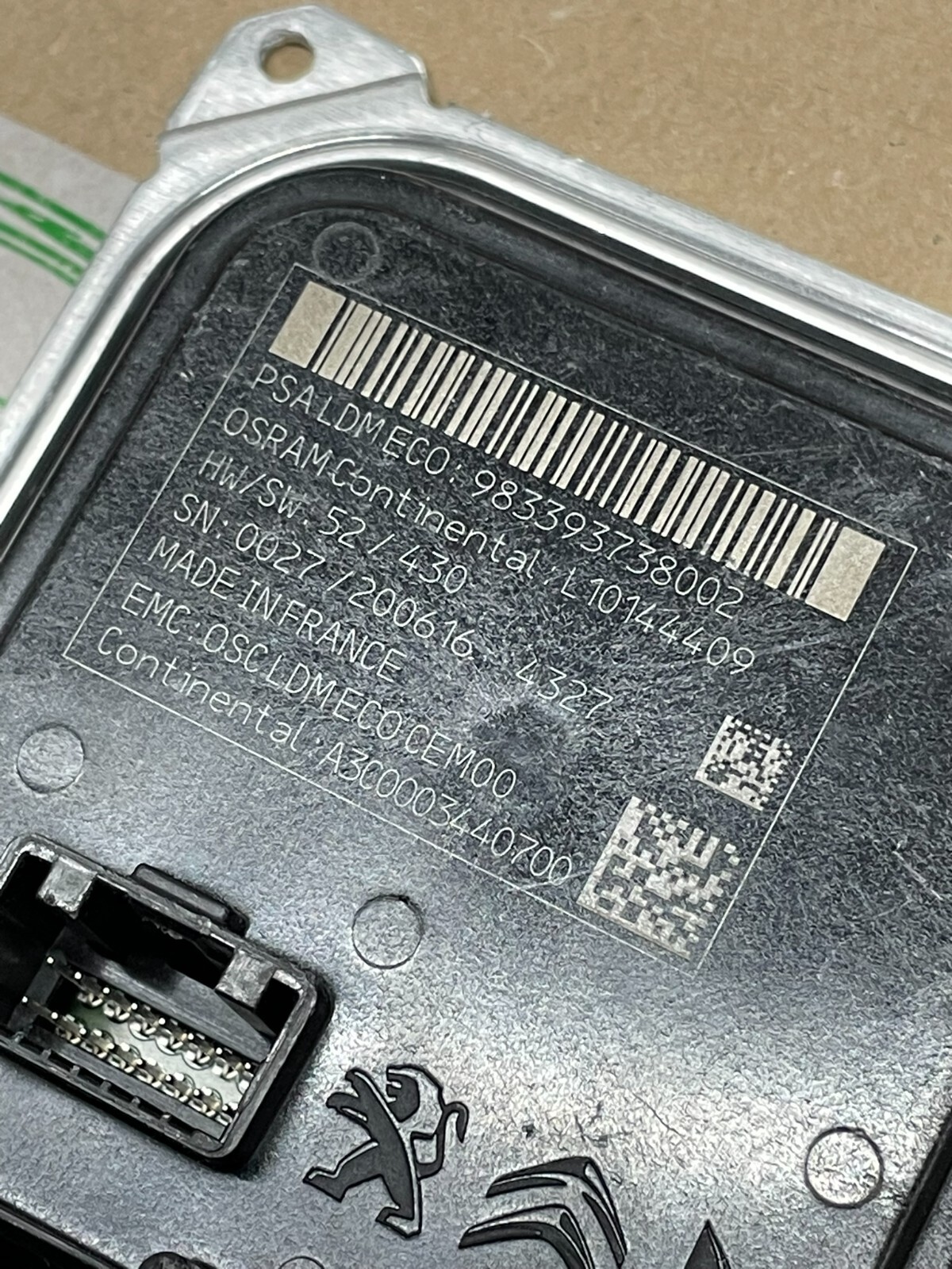 CITROEN DS PEUGOT PSA SCHEINWERFER LED MODUL 983393738002 A3C0003440700 FAST NEU - Obrázek 14