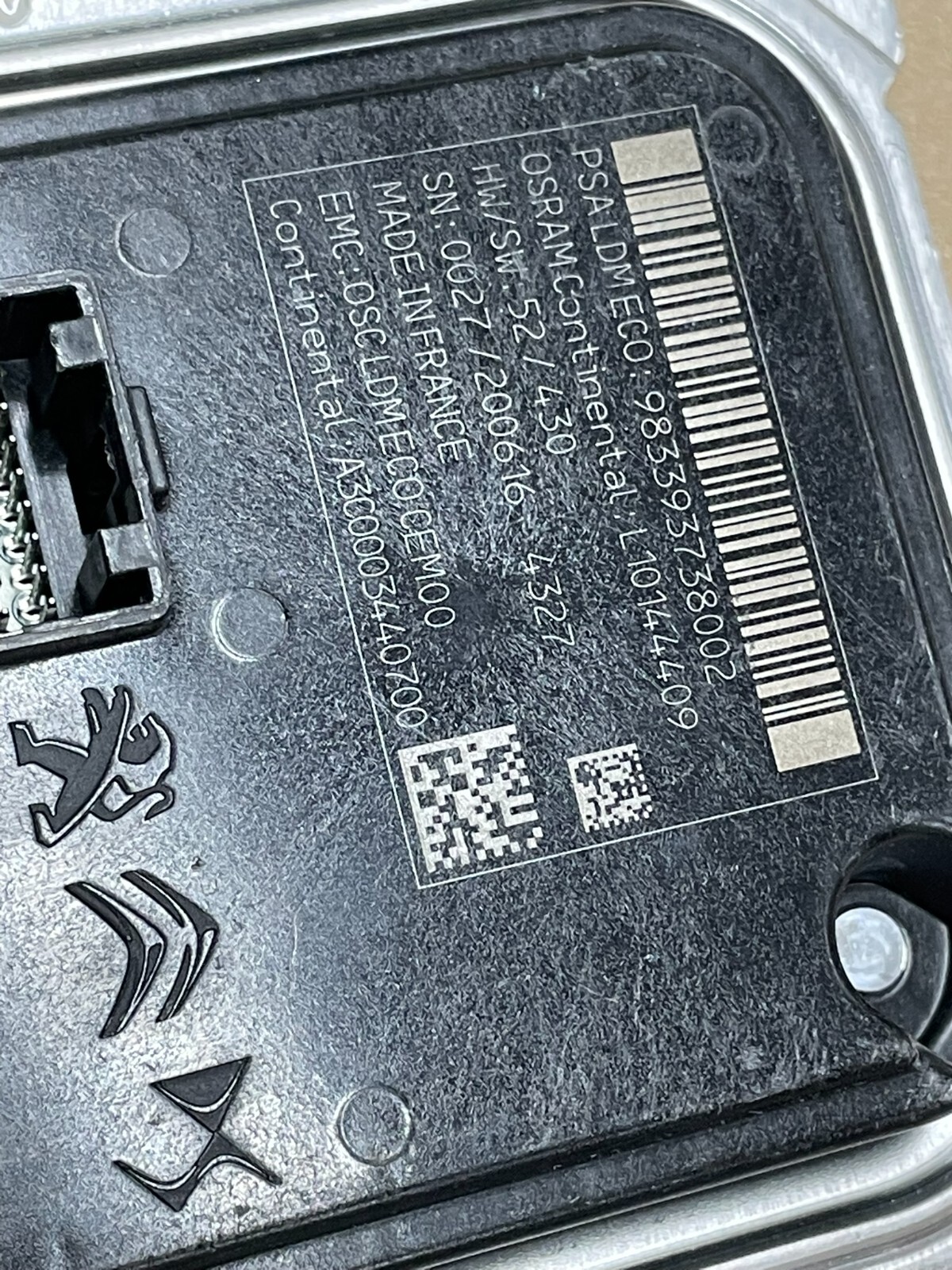 CITROEN DS PEUGOT PSA SCHEINWERFER LED MODUL 983393738002 A3C0003440700 FAST NEU - Obrázek 15