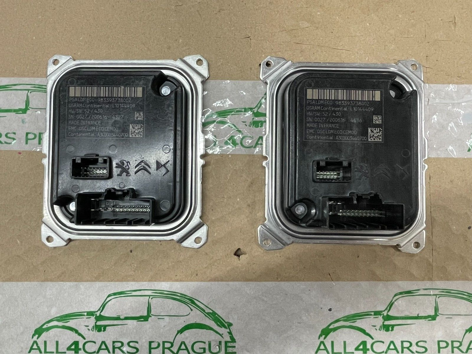 CITROEN DS PEUGOT PSA SCHEINWERFER LED MODUL 983393738002 A3C0003440700 FAST NEU