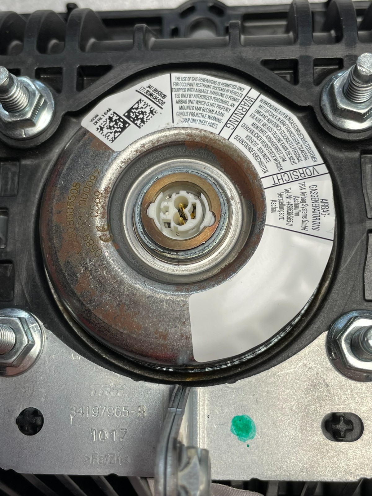 CITROEN PEUGEOT ATURENBRETT SICHERHEITSTASCHE 34209282 , 9812745280 00 ORIG NEU - Obrázek 7