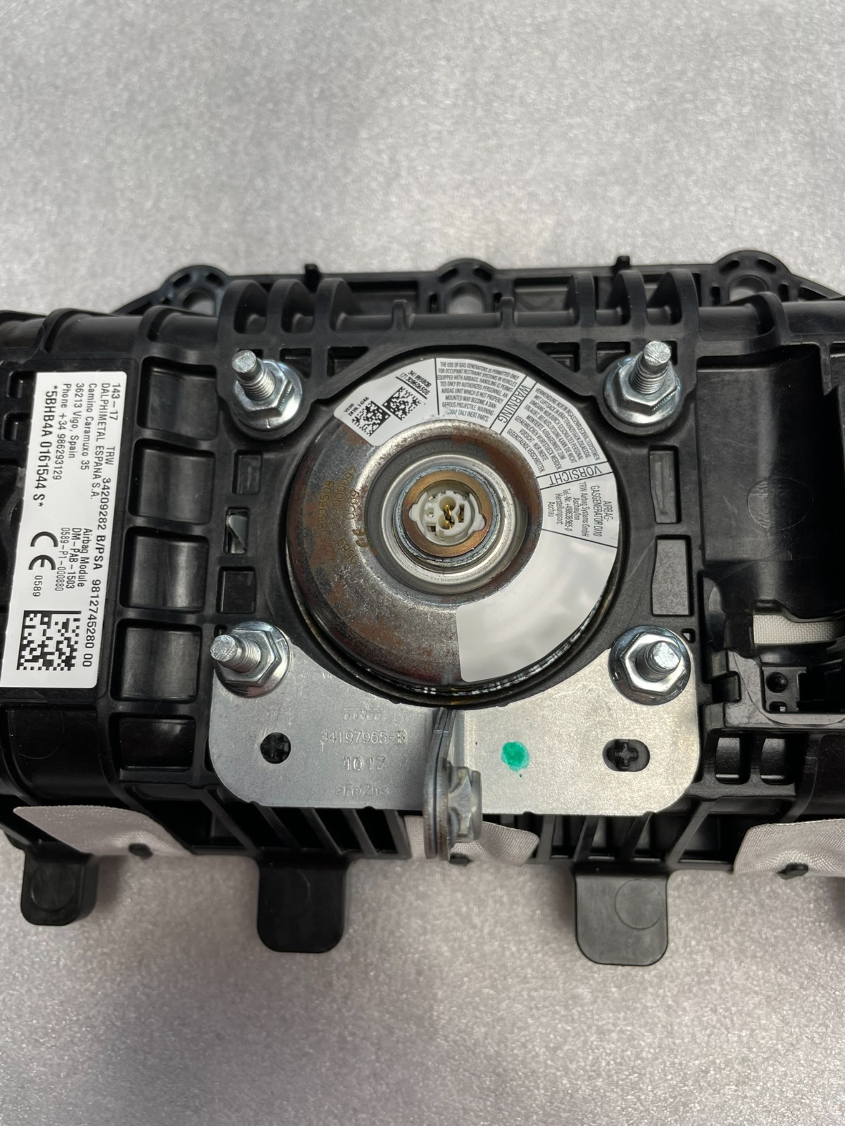 CITROEN PEUGEOT ATURENBRETT SICHERHEITSTASCHE 34209282 , 9812745280 00 ORIG NEU - Obrázek 8