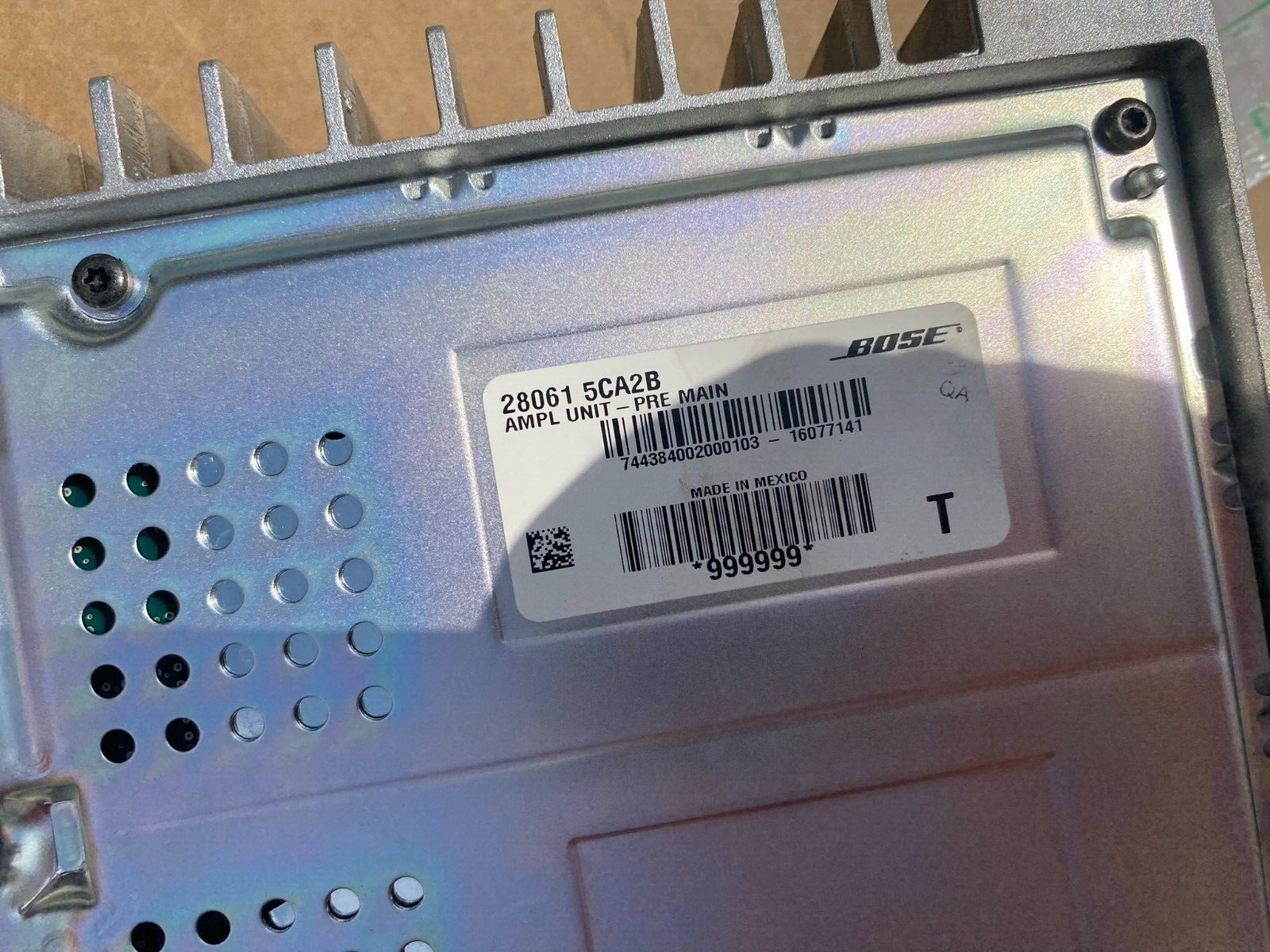 INFINITI Q60 AUDIO AMPLIFIER BOSE ORIGINAL TEIL , AMPLIFIER BOSE INFINITI Q60 - Obrázek 13