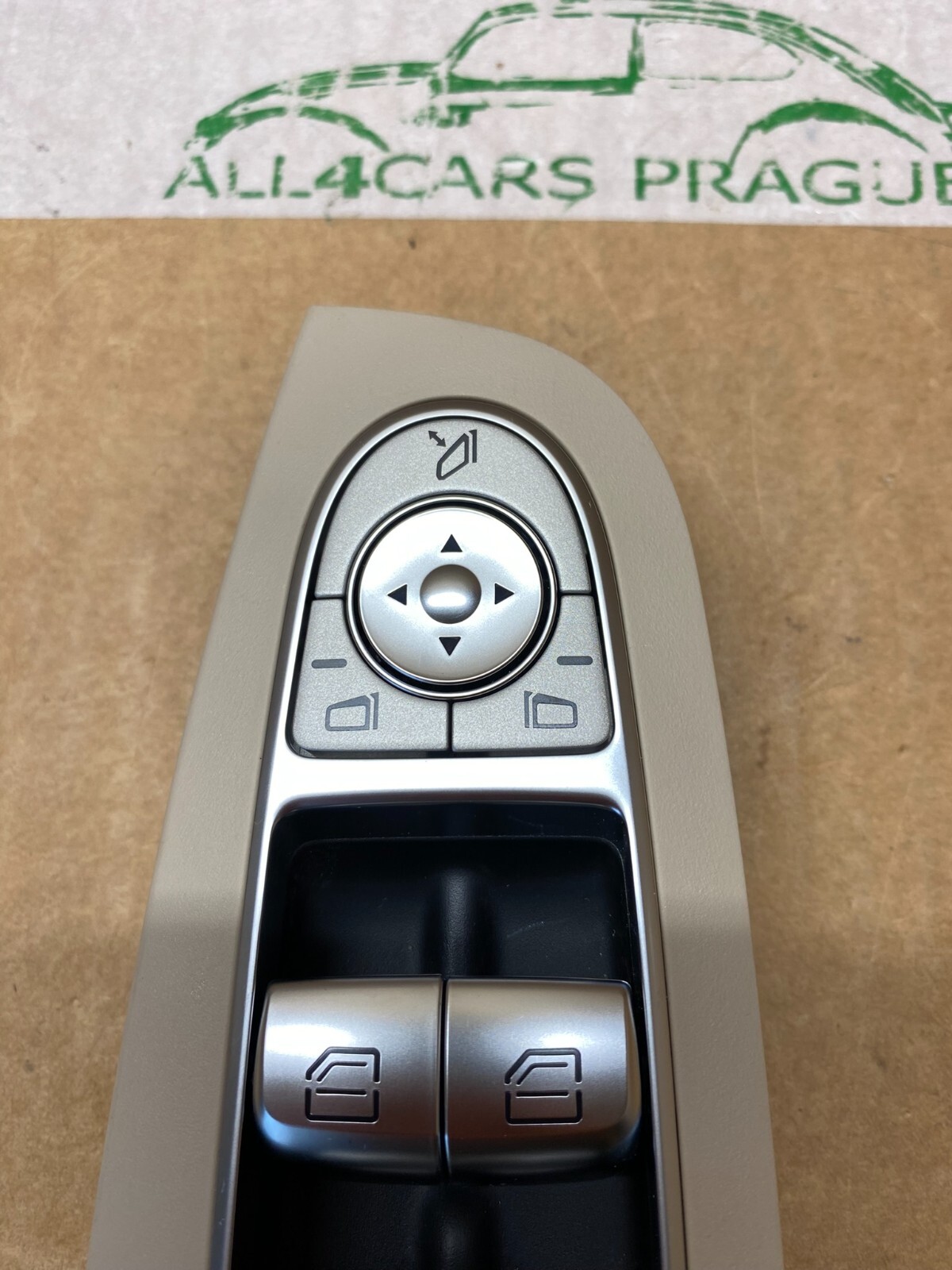 MERCEDES-BENZ FENSTERHEBERSCHALTER SCHALTERBLOCK BEIGE A2229056800 ORIG.NEU!!! - Obrázek 5