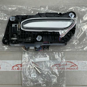 MERCEDES-BENZ S / EQS DOOR HANDLE WITH KEY FRONT LEFT WHITE A0997608303 9885 NEW