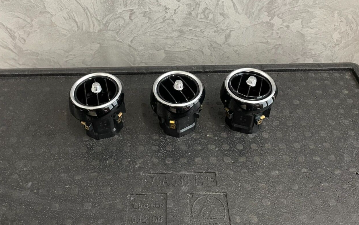 MERCEDES C KLASSE A205 LUFTAUSSTRÖMER ARMATURENBRETT A2058300201 MITTE FAST NEU