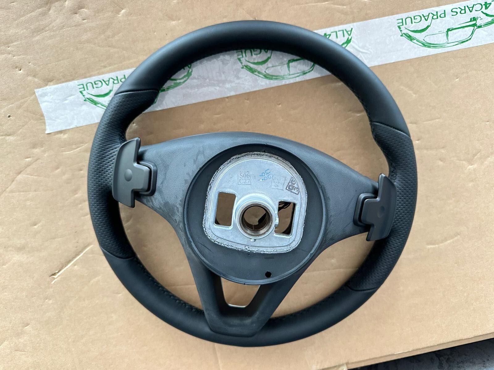 MERCEDES W 205 C 253 GLC SPORT LEDER LENKRAD MIT PADELS A0024606903 FAST NEU ... - Obrázek 15