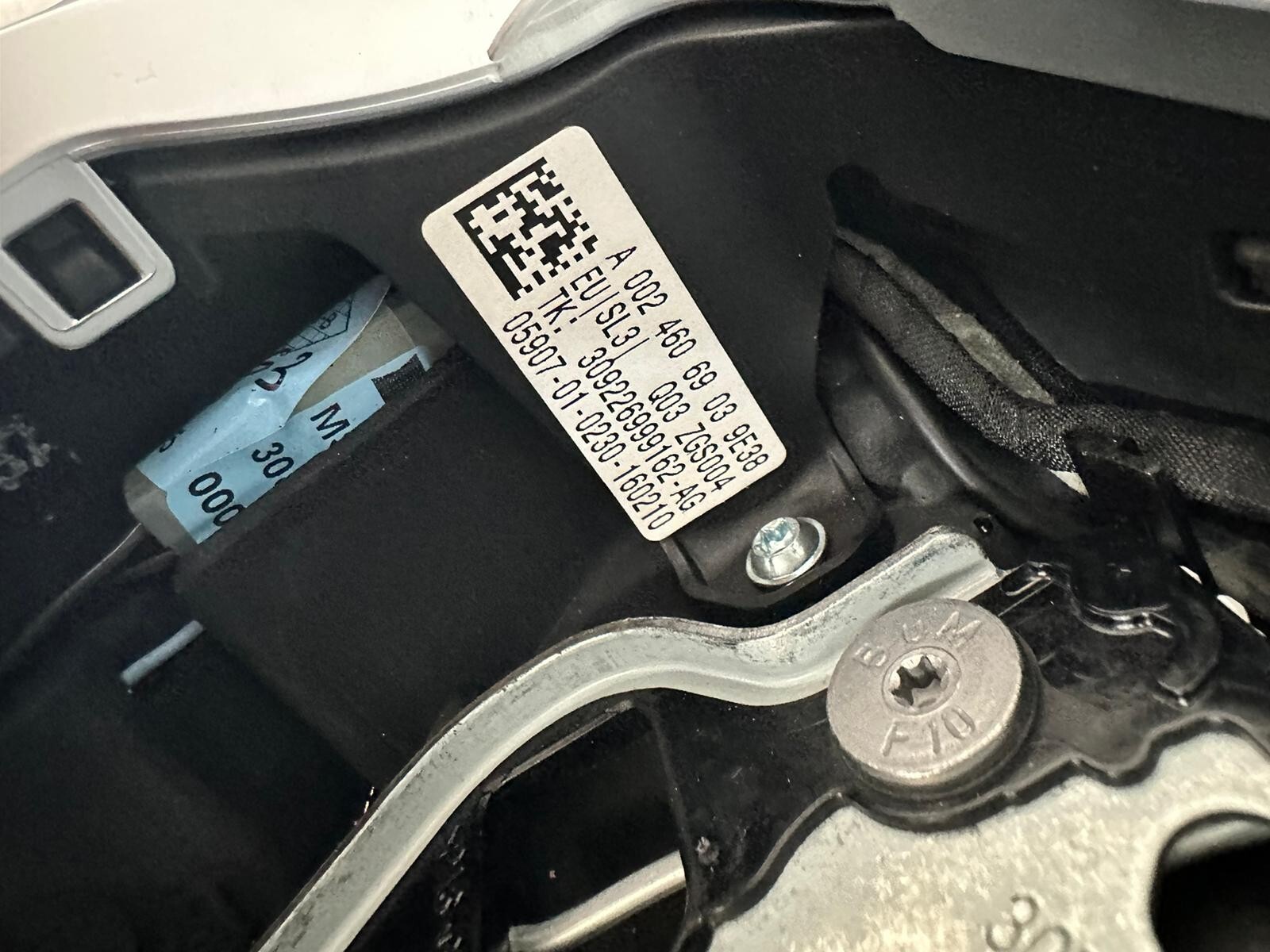 MERCEDES W 205 C 253 GLC SPORT LEDER LENKRAD MIT PADELS A0024606903 FAST NEU ... - Obrázek 20