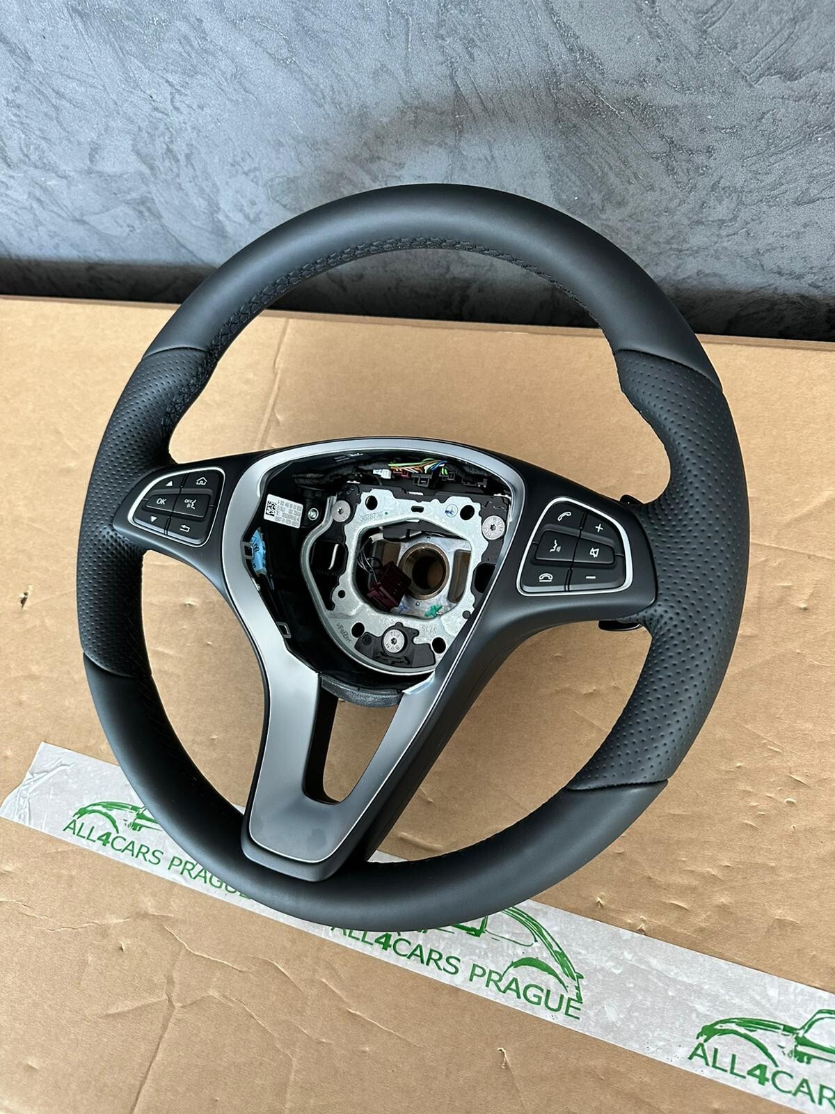 MERCEDES W 205 C 253 GLC SPORT LEDER LENKRAD MIT PADELS A0024606903 FAST NEU ... - Obrázek 10