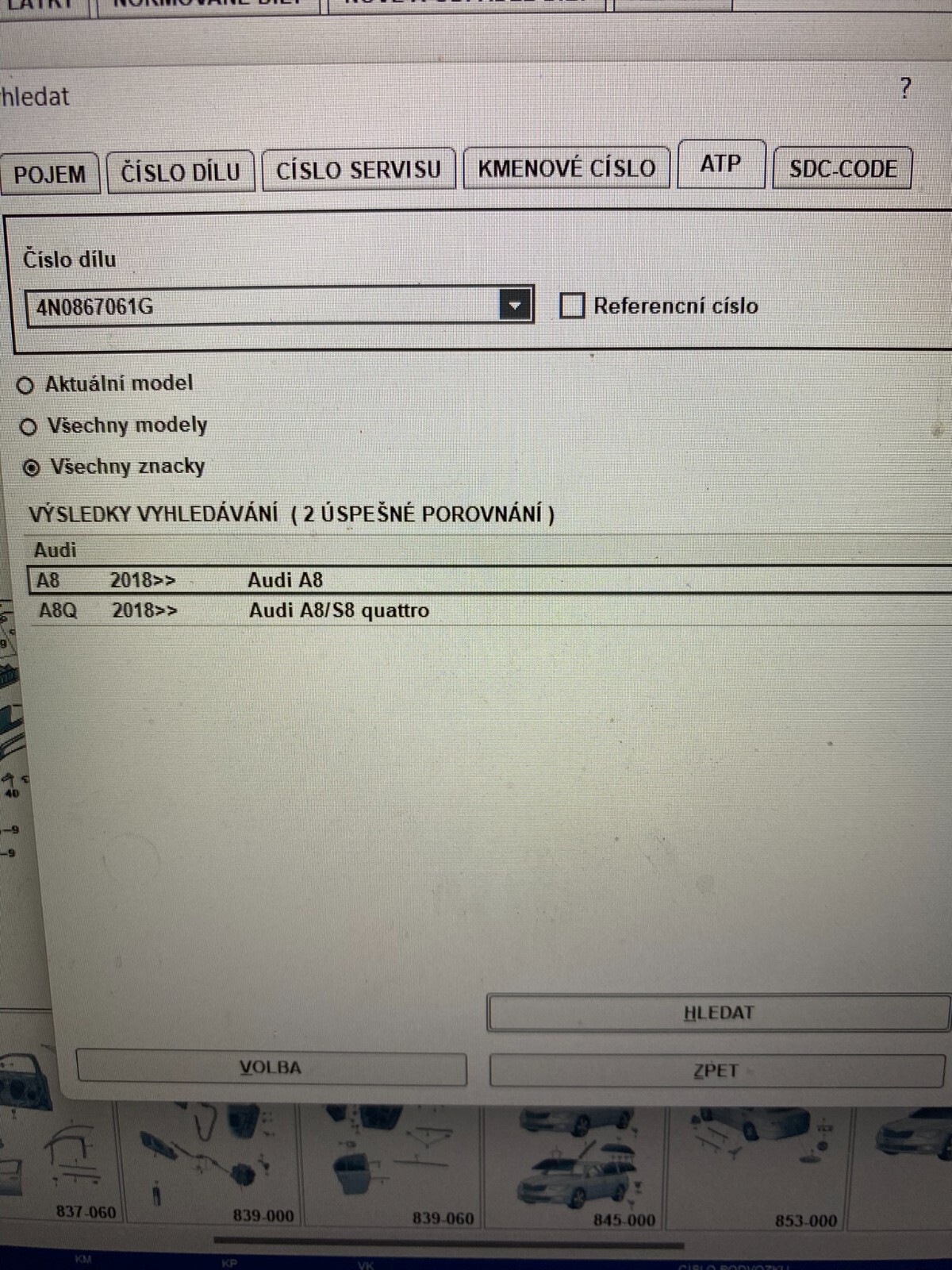 NEU AUDI A8/S8 ZIERBLENDE FUR TURVERKLEIDUNG 4N0867061G 2YA ORIG. NEU!! - Obrázek 9