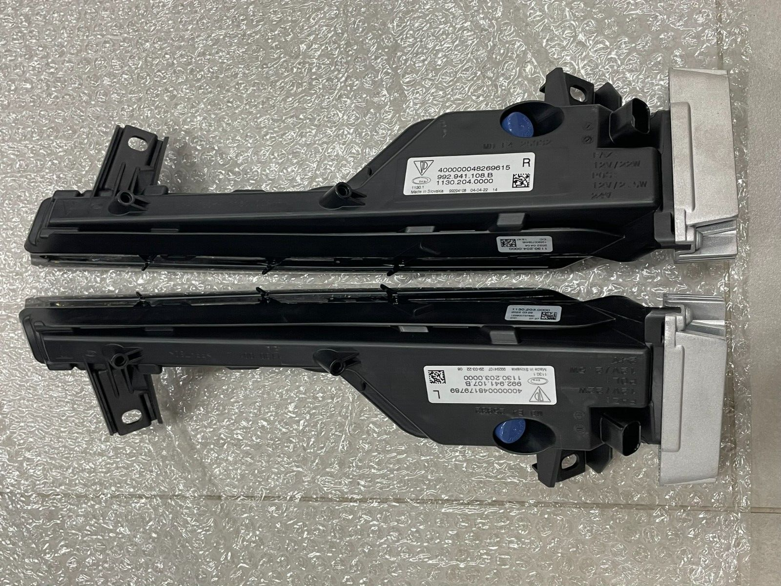 PORSCHE 911 992 LED TAG FAHRLICHT ZUSATZ SCHEINWERFER 992941107B 992941108B NEU - Obrázek 3