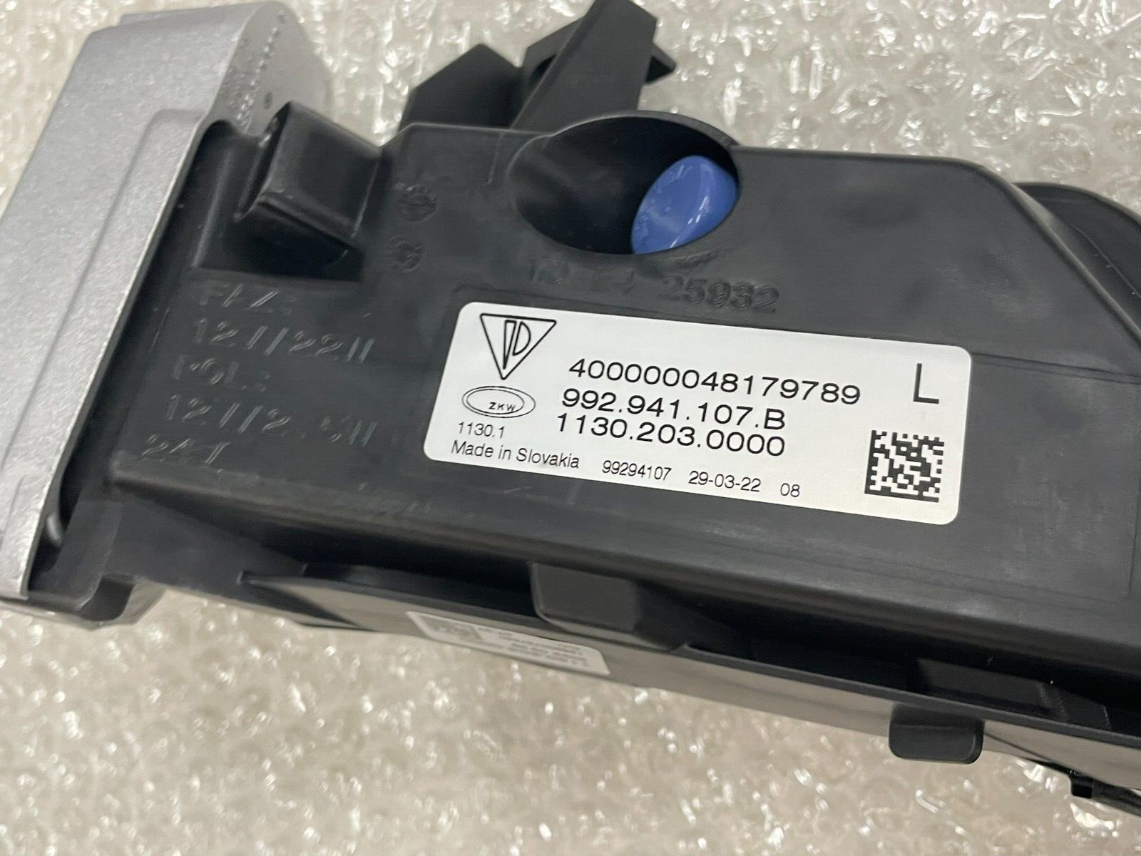 PORSCHE 911 992 LED TAG FAHRLICHT ZUSATZ SCHEINWERFER 992941107B 992941108B NEU - Obrázek 4