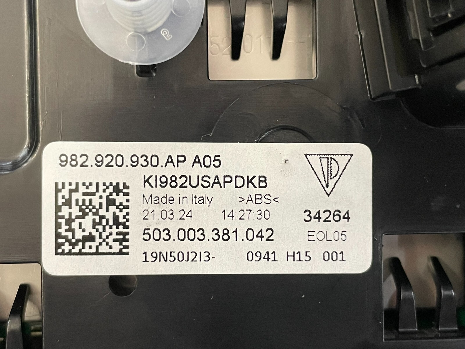 PORSCHE 982 718 CAYMAN SPEEDOMETER TACHOMETER MPH 982920930AP A05 NEW 0 KM !!!! - Obrázek 10