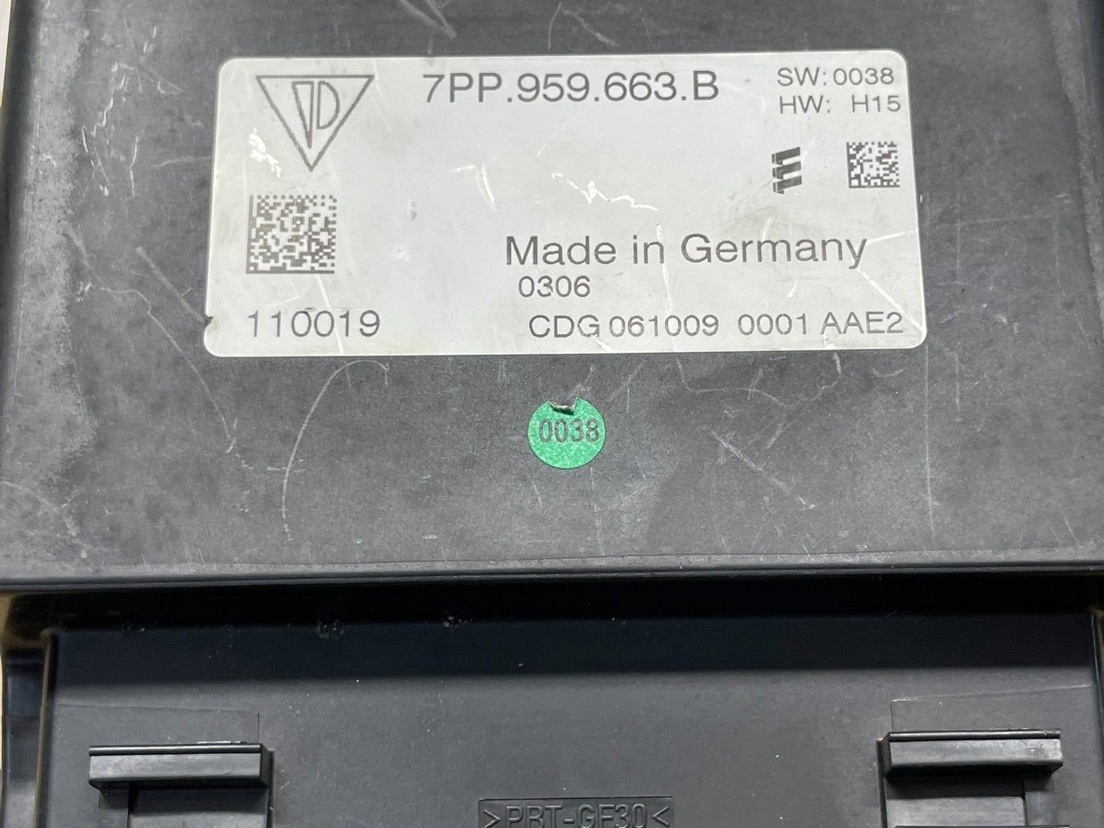 PORSCHE CAYENNE 92A VW TOUAREG 7P SPANNUNGS STEUERGERÄT 7PP959663B = 7PP959663C - Obrázek 10