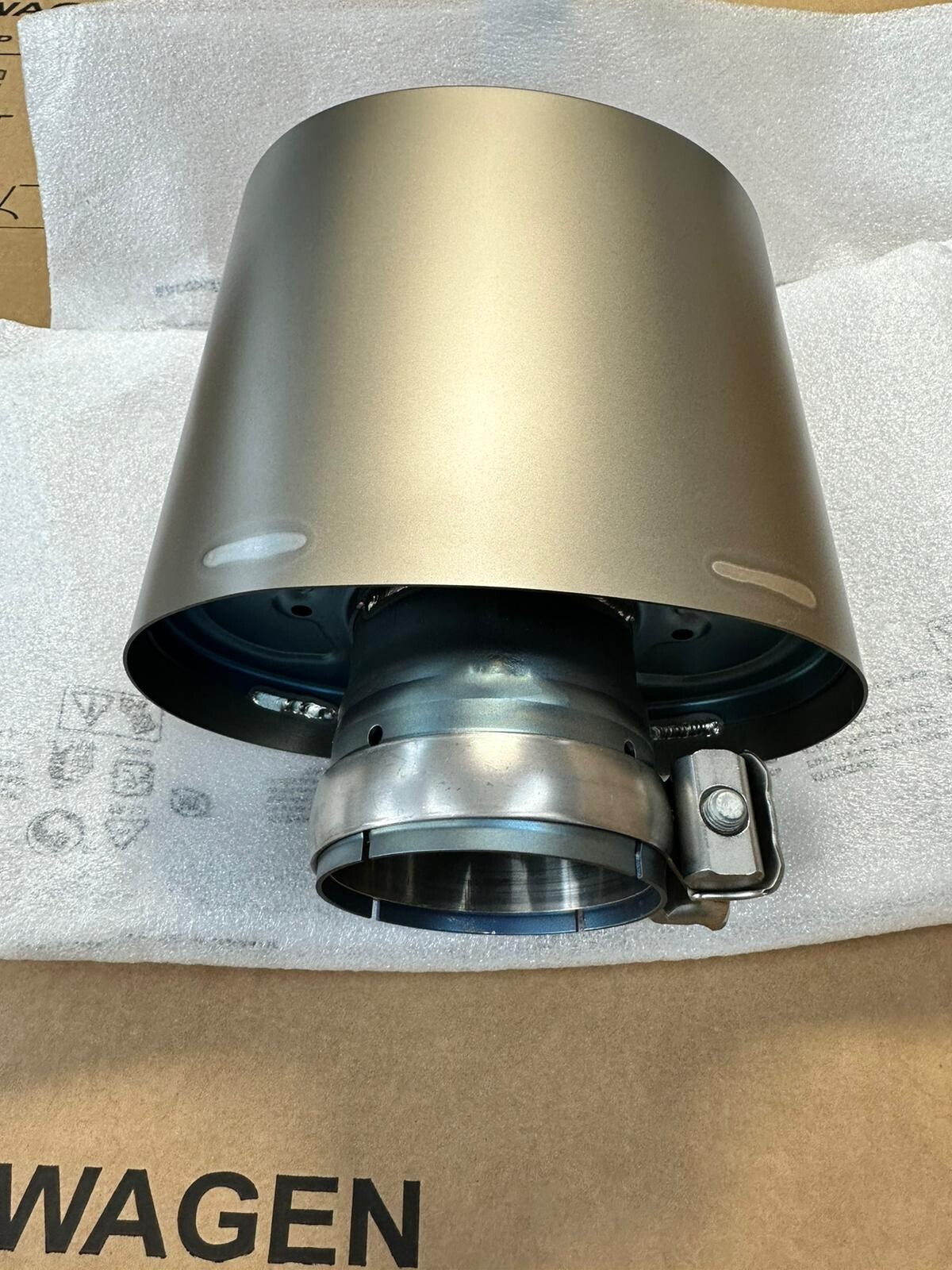 PORSCHE CAYENNE AUSPUFF ENDROHR TITAN AKRAPOVIC 9Y3253823B 9Y3253824B ORIG NEU!! - Obrázek 19