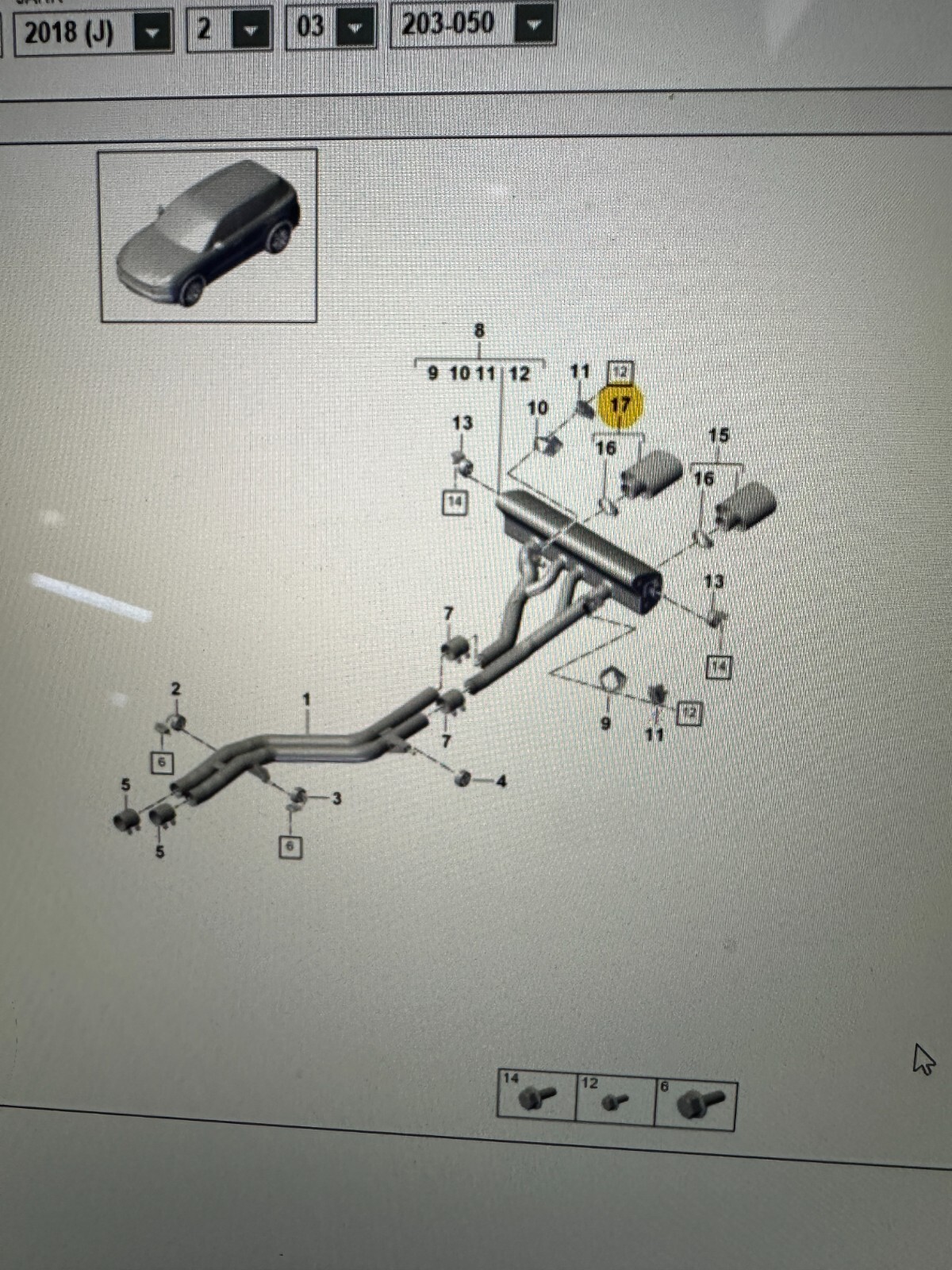 PORSCHE CAYENNE AUSPUFF ENDROHR TITAN AKRAPOVIC 9Y3253823B 9Y3253824B ORIG NEU!! - Obrázek 7