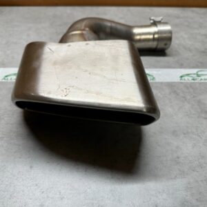 PORSCHE CAYENNE ENDROHRE AUSPUFF TIP LINKS 9Y0253825 ORIGINAL